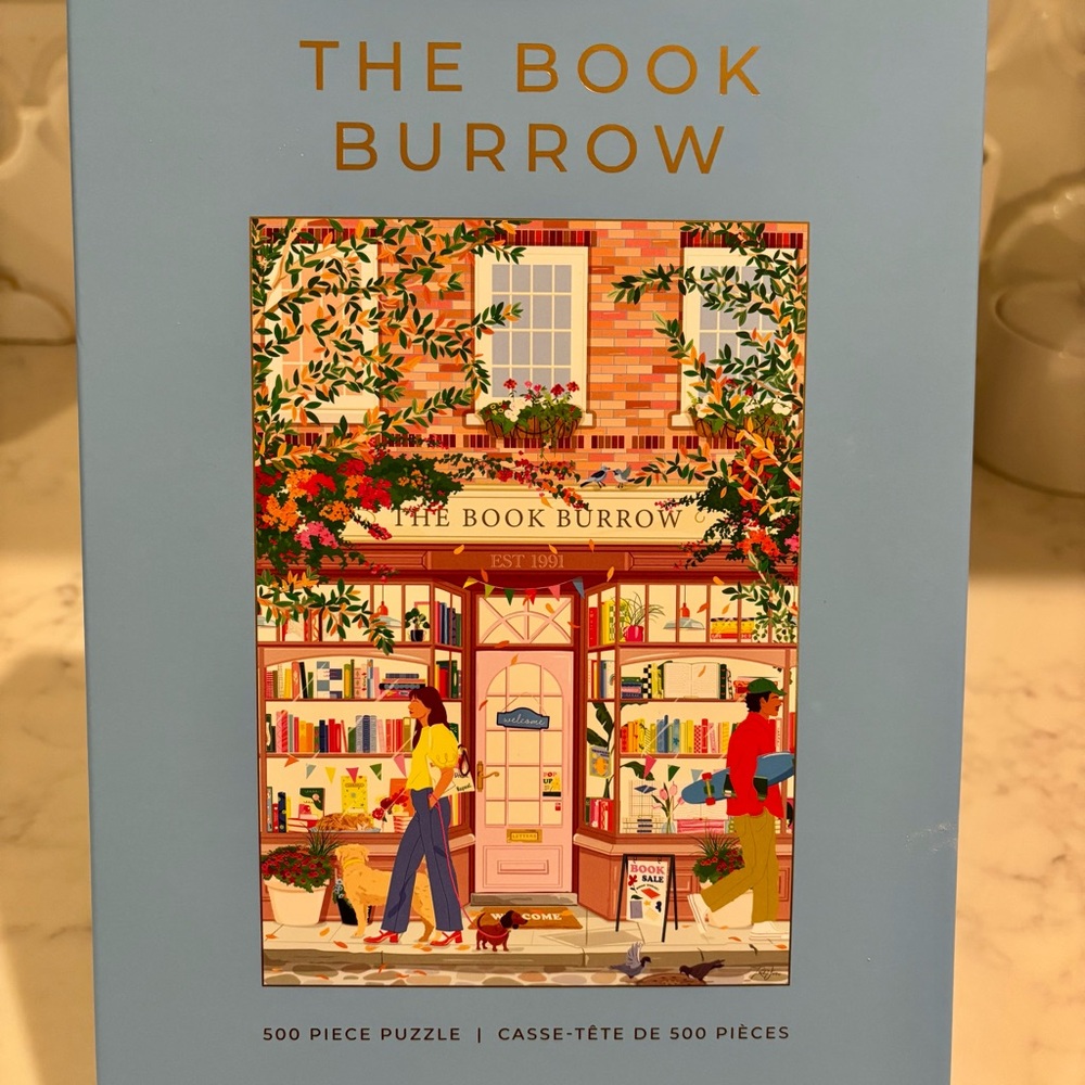 The Book Burrow 500 Piece Puzzle by HOBBRY brand - Picture 2 of 7